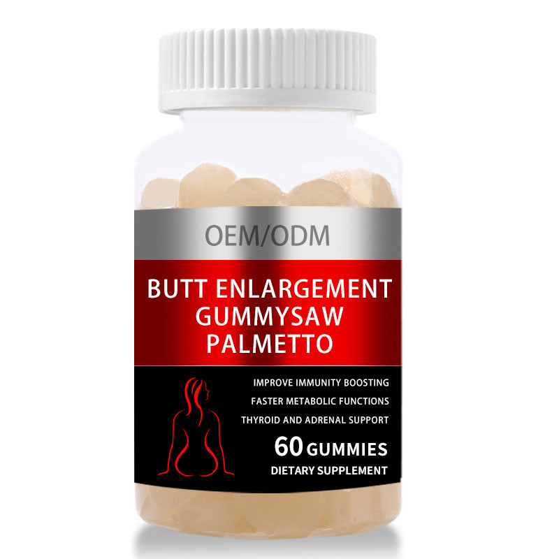 O peito da extremidade de HACCP aumenta o realce fêmea preto Gummies de Maca para o levantamento anca da nádega