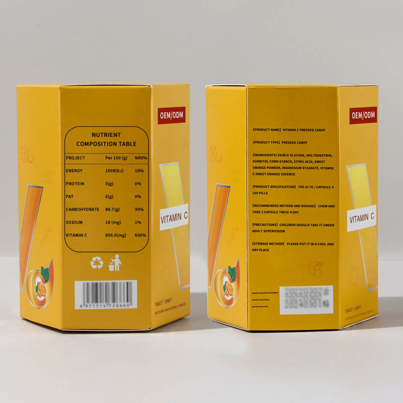 Doces da vitamina C de Gummies da vitamina da biotina do vegetariano da marca própria para a imunidade apoiada