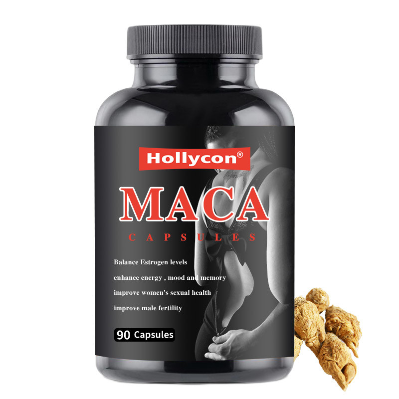 Suplementa AGORA o magnésio de Maca 500 para a saúde reprodutiva dos homens e das mulheres 90 cápsulas