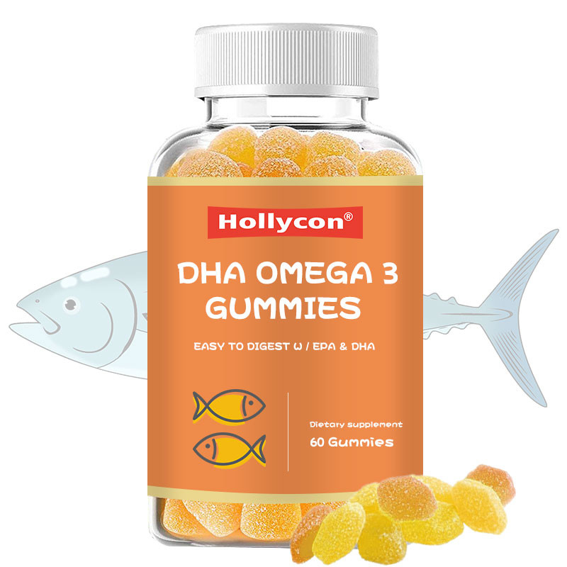 Ômega 3 produtos gomosos da nutrição dos comprimidos do óleo de fígado de bacalhau de EPA DHA para as crianças adultas