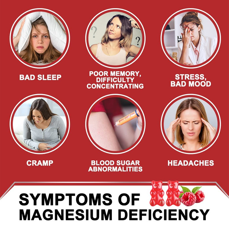 O sono sem glúten do apoio de Gummies da vitamina do Melatonin relaxa o extrato do erva-cidreira do magnésio da vitamina D do Melatonin