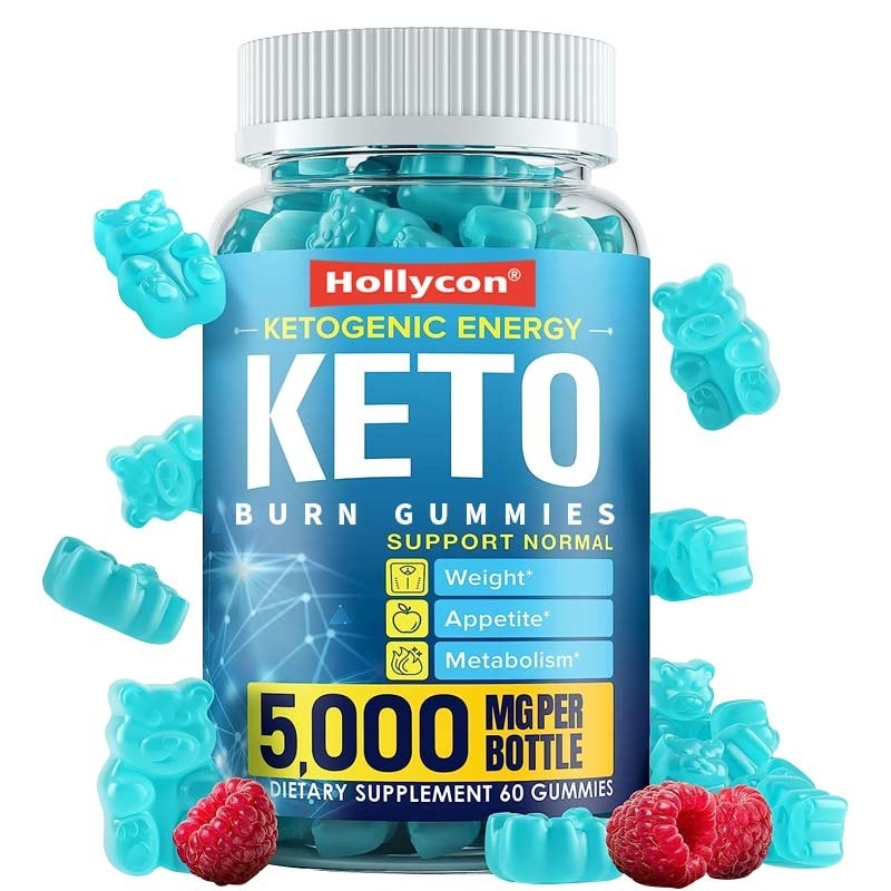 HACCP Queto Burn Gummies 5000 mg Extra Strength Queto Snack Gummies Melhorar o Metabolismo Queto Vitaminas