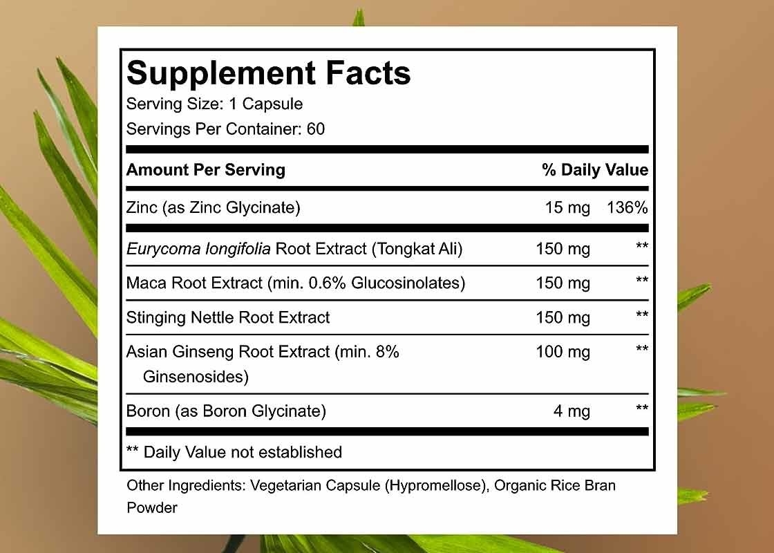 Extracto de raiz Tongkat Ali cápsula de saúde masculina para desempenho e apoio masculino natural suplementos de ervas