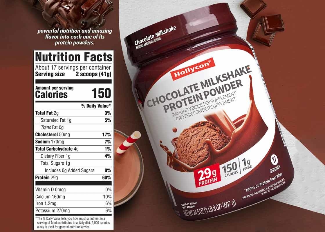 MSDS Chocolate Milkshake Proteína em Pó Suporta para Aumentar a Força da Massa Muscular Suplemento de Aumento da Imunidade