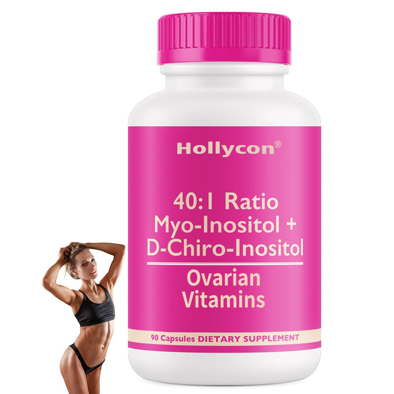 OEM Suporte ovariano Vitaminas Equilíbrio hormonal para mulheres Vitaminas ovarianas Cápsulas