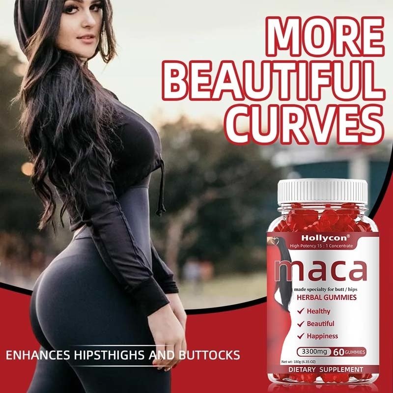 Suporte imunológico e equilíbrio hormonal para mulheres Maca Root Gummies