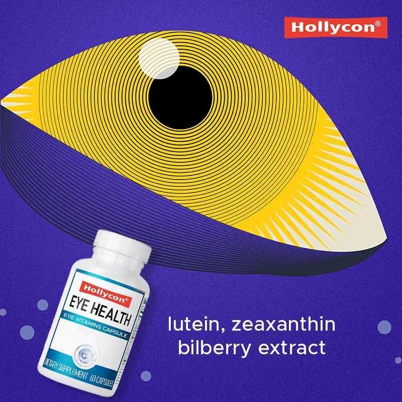 Fábrica de Vitaminas Oculares Suplemento de Saúde Ocular Suporte de Tensião Ocular Seca dos Olhos e Saúde da Visão