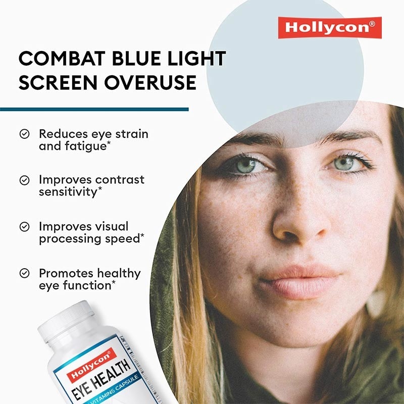 Fábrica de Vitaminas Oculares Suplemento de Saúde Ocular Suporte de Tensião Ocular Seca dos Olhos e Saúde da Visão