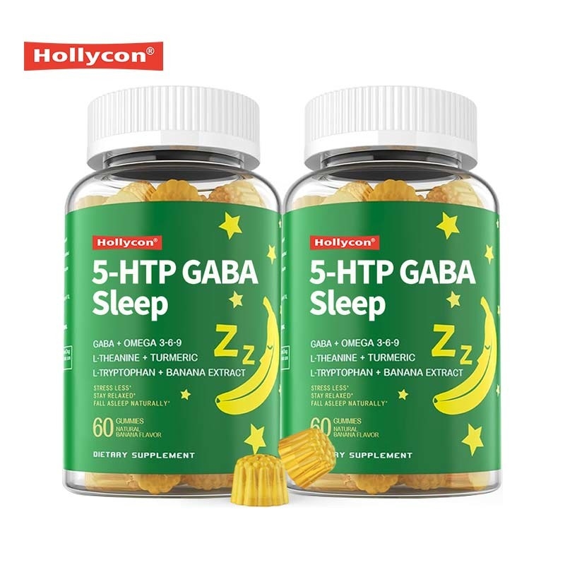 OEM 5 - HTP GABA Goma do Sono Suplemento GABA do Sono Natural Cérebro e articulações Relaxar