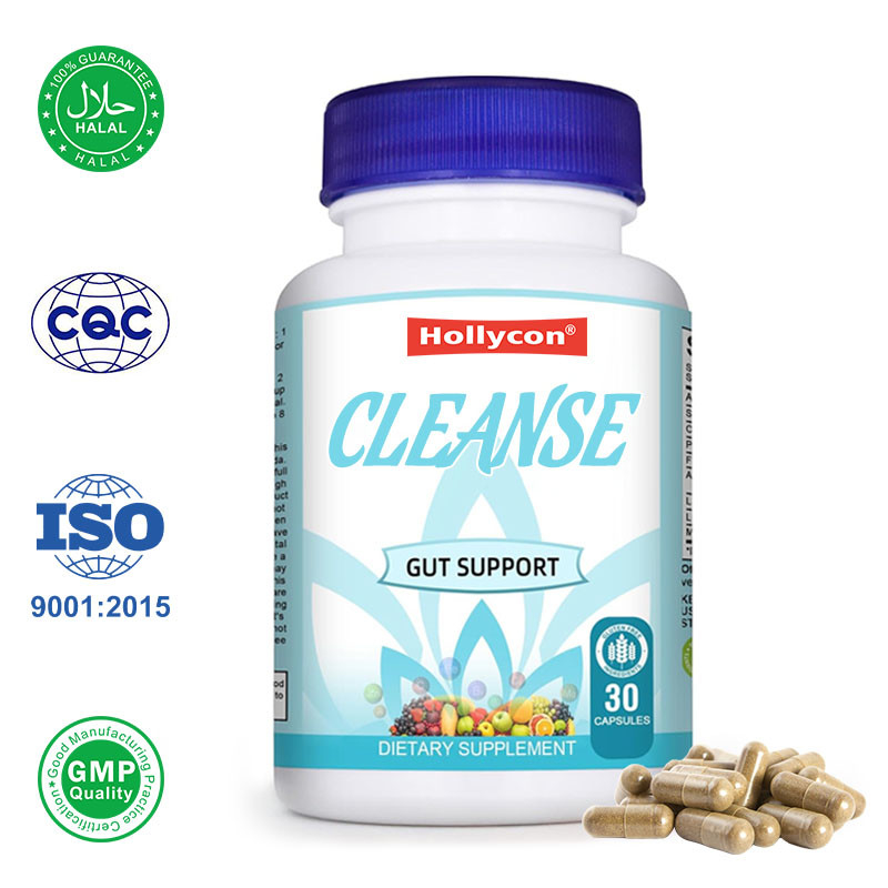 15 dias Limpeza intestinal Suporte de cápsulas Suporta a saúde intestinal Flora intestinal