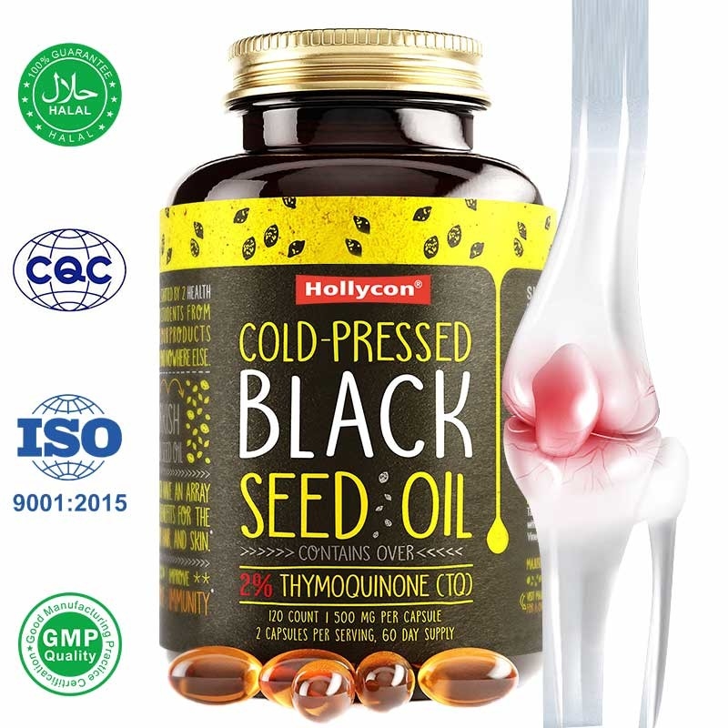 Óleo de sementes de cominho preto Softgels 1000mg Óleo de sementes de cominho preto para apoio imunológico