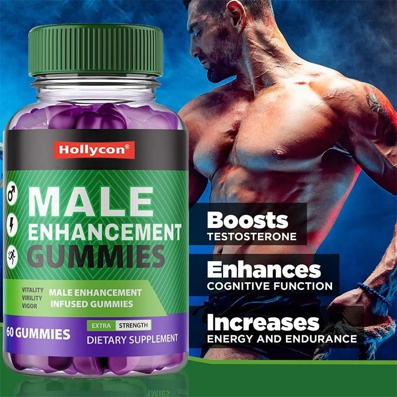 Goma de Melhora Masculina Fábrica de Boost Testosterona Suplemento Goma de Erva de Cabra Horny