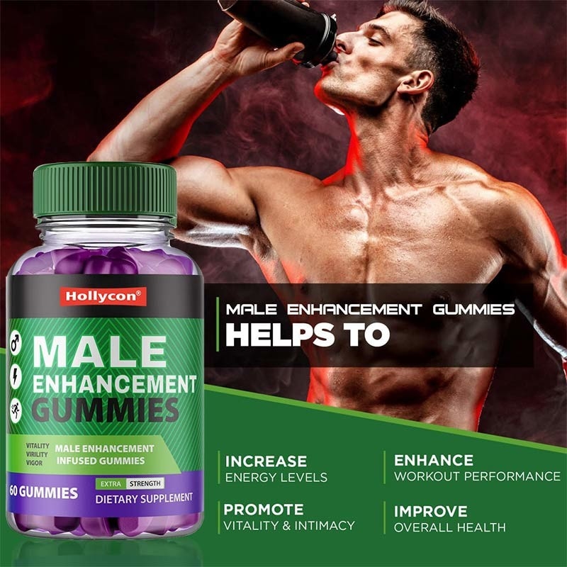 Goma de Melhora Masculina Fábrica de Boost Testosterona Suplemento Goma de Erva de Cabra Horny