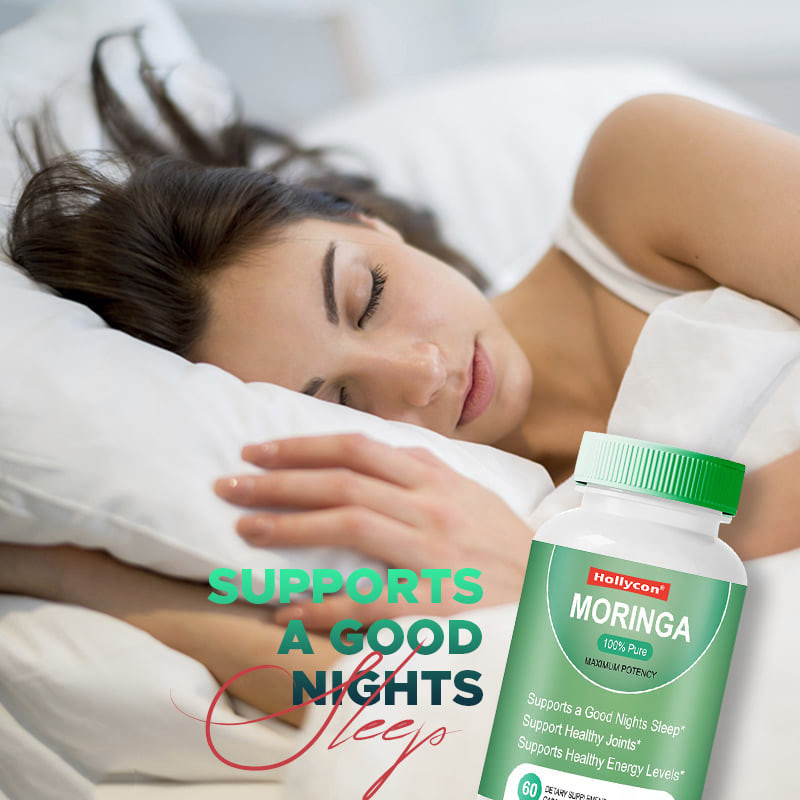 Moringa em pó cápsulas 6000mg Moringa Oleifera mistura exclusiva para apoio articular
