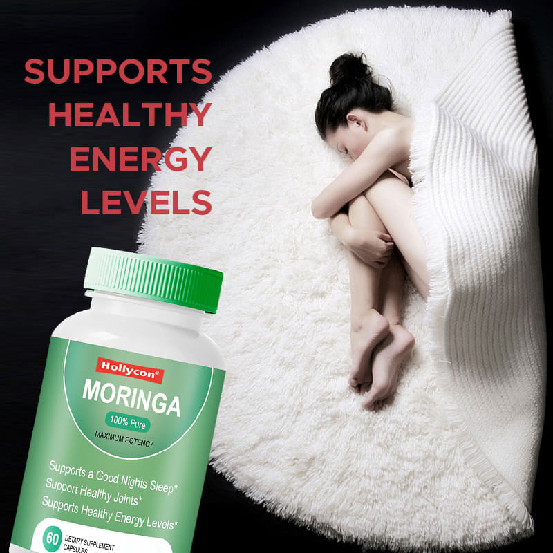 Moringa em pó cápsulas 6000mg Moringa Oleifera mistura exclusiva para apoio articular