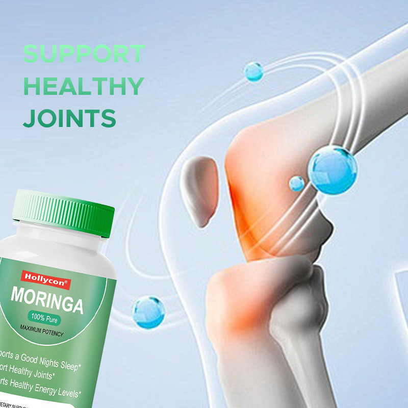 Capsulas de Moringa em Pó Para Apoiar Níveis Saudáveis de Energia