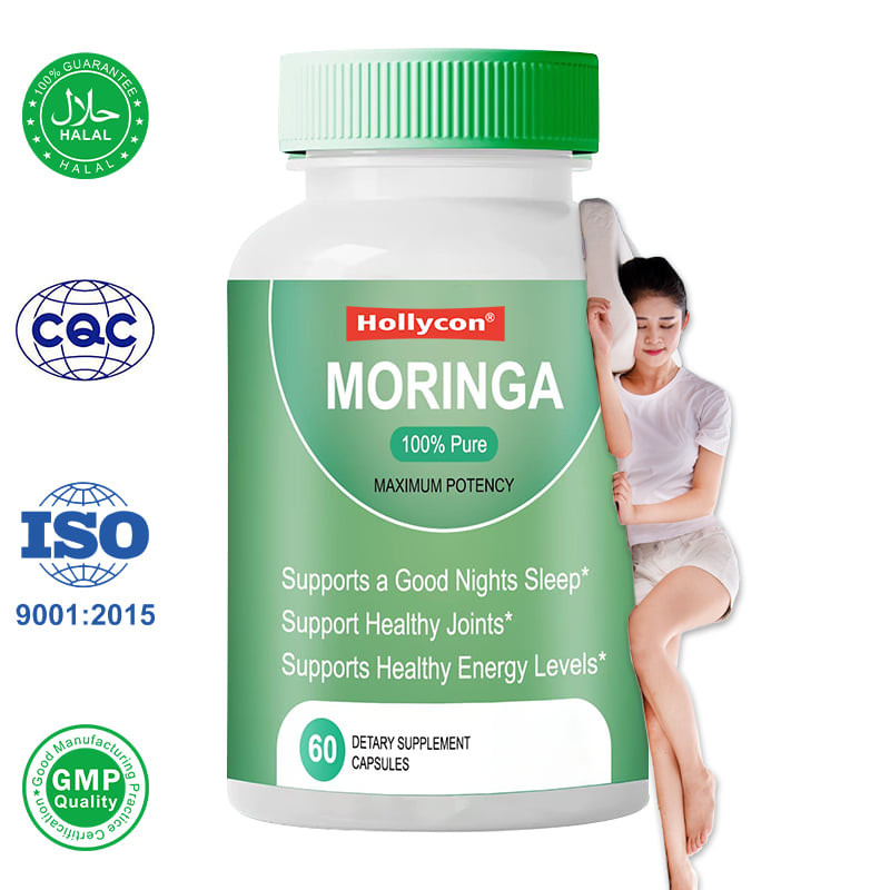 Capsulas de Moringa em Pó Para Apoiar Níveis Saudáveis de Energia