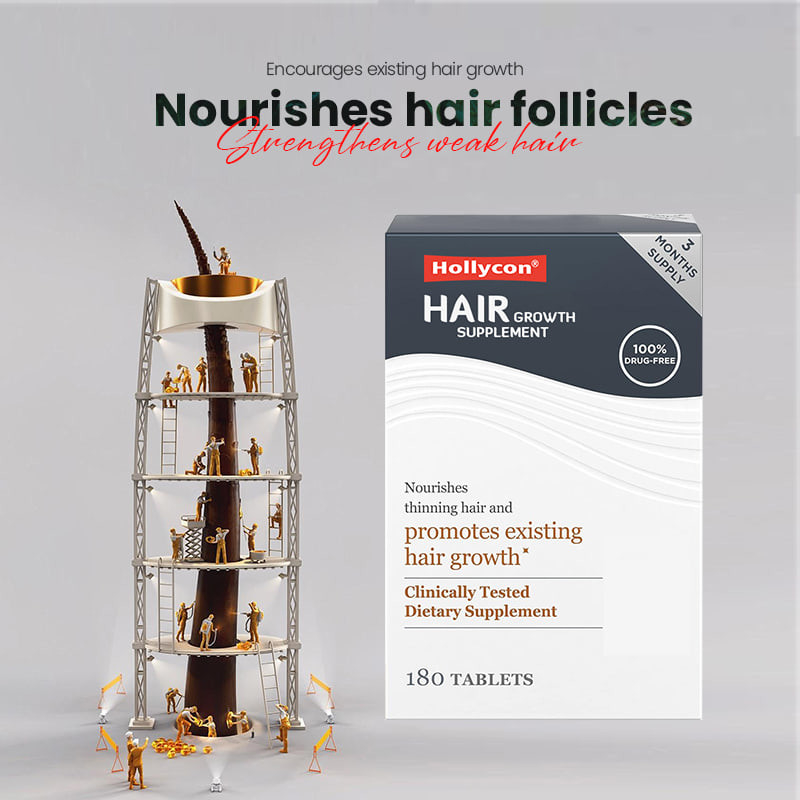 Em estoque Fábrica Suplementos de crescimento do cabelo do homem