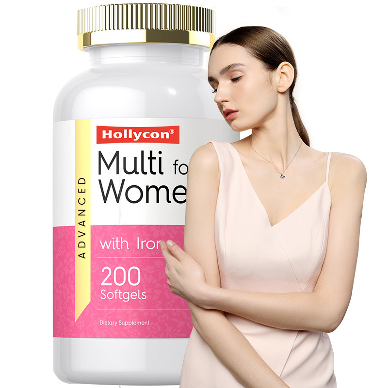 Multivitamínicos Softgels Para Mulheres Para Sistema Imune Vitaminas Diárias Para Mulheres