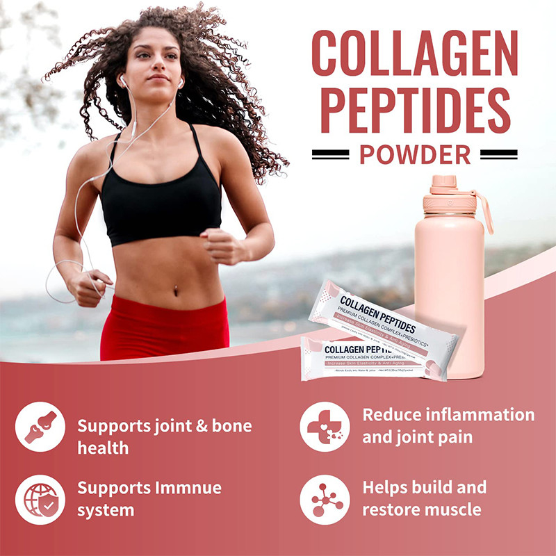 Multi Collagen Peptides Powder para Mulheres