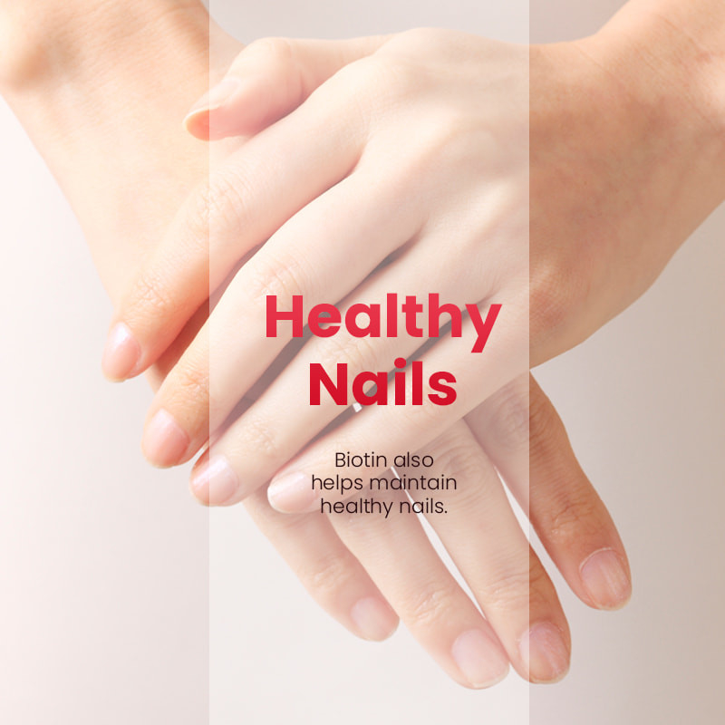 Cabelo, pele e unhas gomas para mulheres 2500mcg Biotina para o crescimento do cabelo