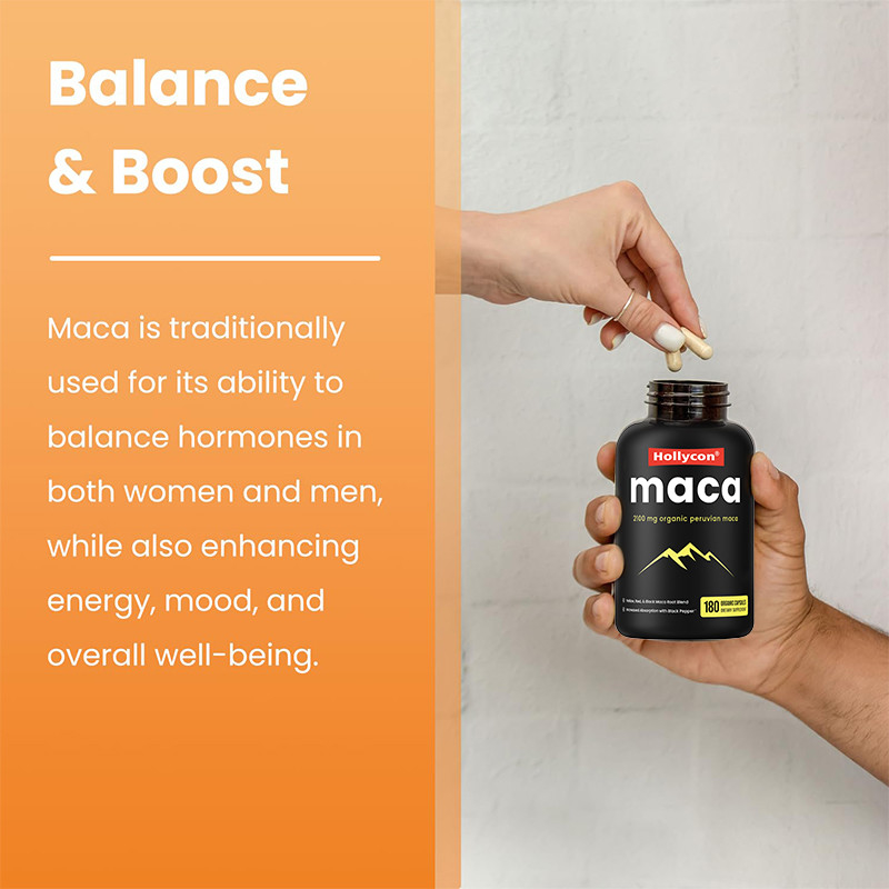 Maca Root Capsules 2100mg Maca Root Organic Mix For Energy Forward Maca Capsules