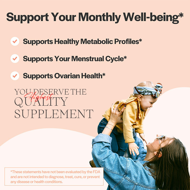 Suplemento de inositol para o equilíbrio hormonal Myo- inositol e D- Chiro cápsulas de inositol