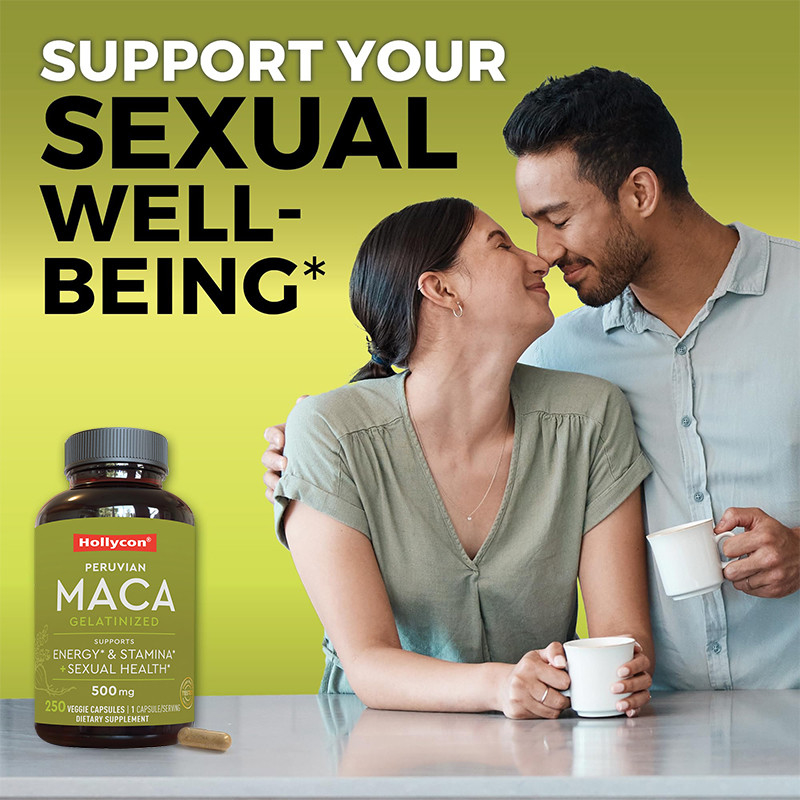 Capsulas de raiz de maca OEM para homens