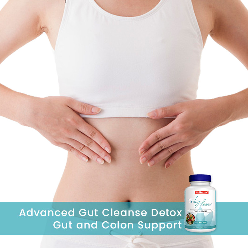 OEM Suplemento de Saúde do Intestino Suporte do Intestino e Colono Cápsulas Avançadas Cápsulas de Limpeza do Intestino