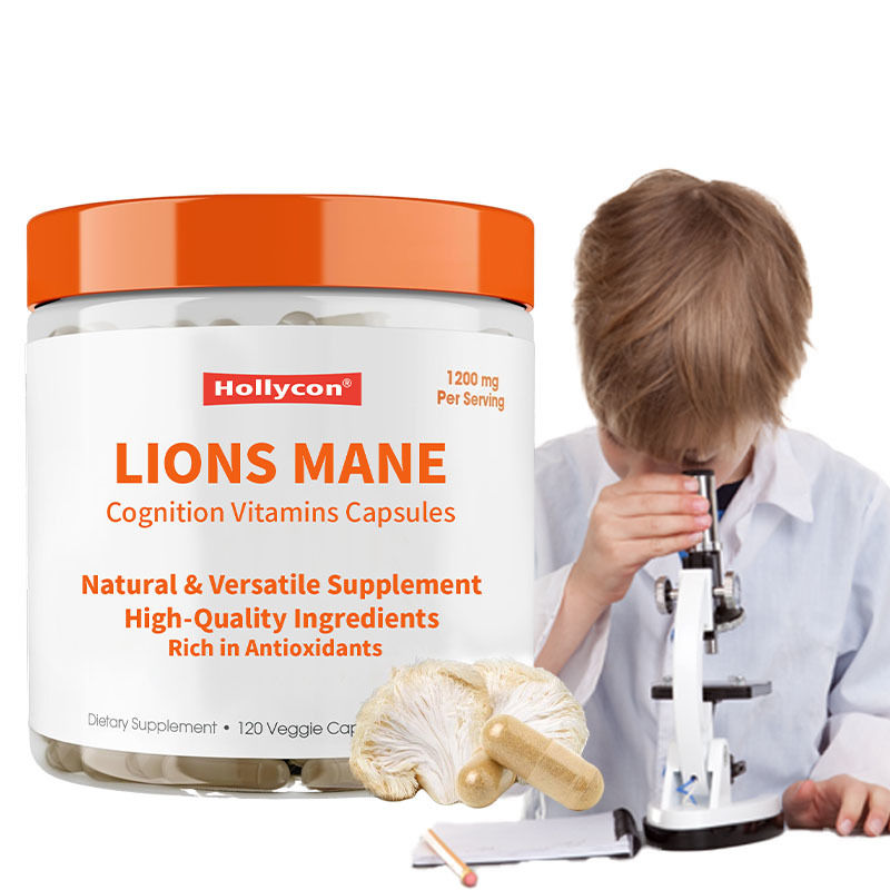 Fábrica Apoia Claridade Foco Combate Estresse Oxidativo Apoio ao Bem-Estar Geral Vitalidade Leões Mangue Cognição Vitaminas Cápsulas