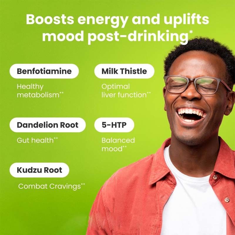 Comprimido Efervescente Anti Álcool para Desintoxicação do Fígado e Combate à Vontade de Beber