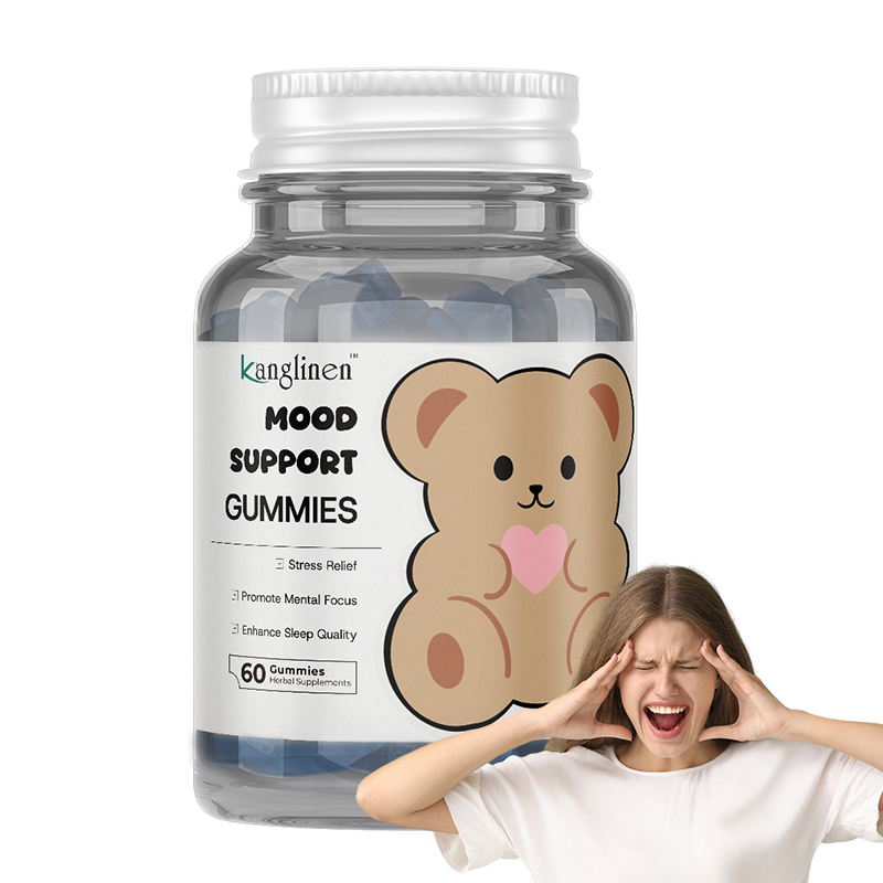 Suporte ao humor gomas OEM fábrica gomas de magnésio para adultos alívio do estresse promover o foco mental melhorar a qualidade do sono