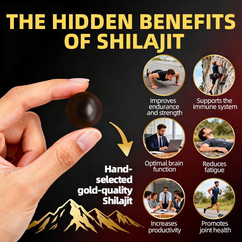 Gomes de Shilajit com Ashwagandha Aumentam a energia Aumentam o treino Melhoram a imunidade Suplemento de Shilajit do Himalaia puro