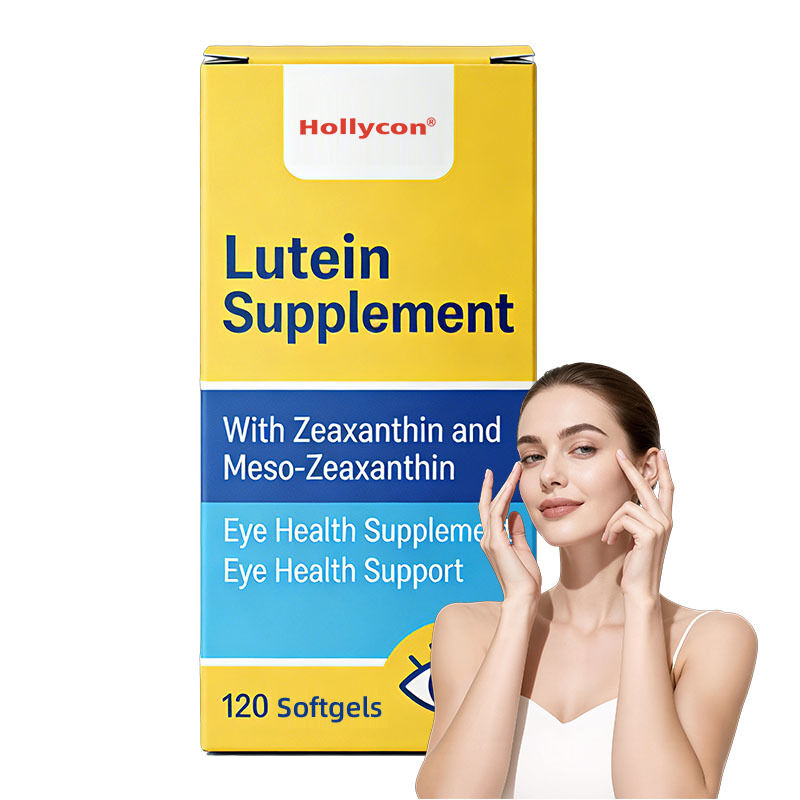 Luteína de Marca Própria em Cápsulas Gelatinosas com Extrato de Calêndula, Zeaxantina e Meso-Zeaxantina para a Saúde Ocular