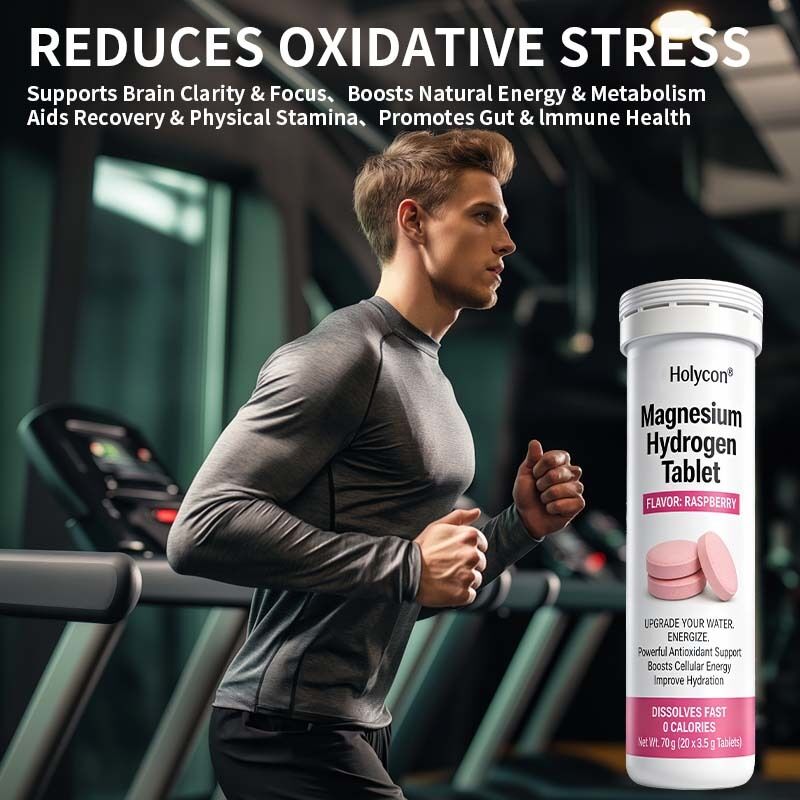 OEM Magnesium Hydrogen Tablets | Supports Antioxidant, Energy, Focus, Stamina & Gut Health Mineral Supplement