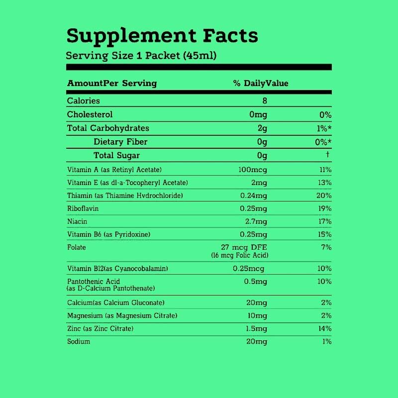 Factory Sell Daily Wellness Liquid, Gut Health & Digestive Support, Immune & Skin Wellness Supplement