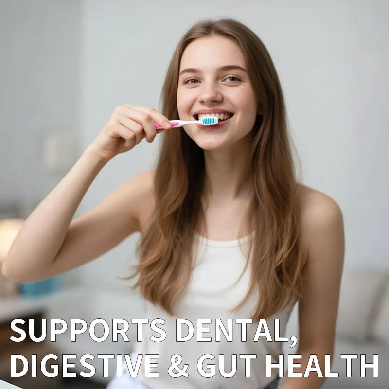 ODM Private Label Probiotic Tablets Supports Dental Digestive and Gut Health Fresh Breath Supplement