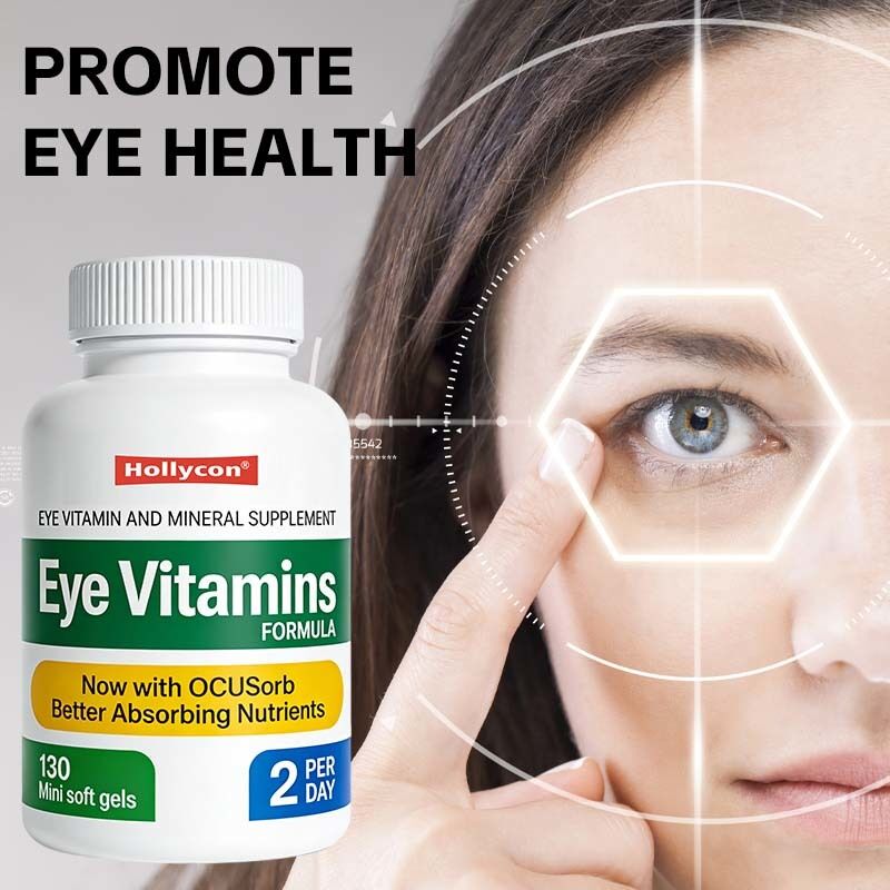 Luteína Direta de Fábrica Saúde Ocular Softgels Promover Saúde Ocular Cuidados Oculares Diários Suporte Ocular Suplemento Dietético