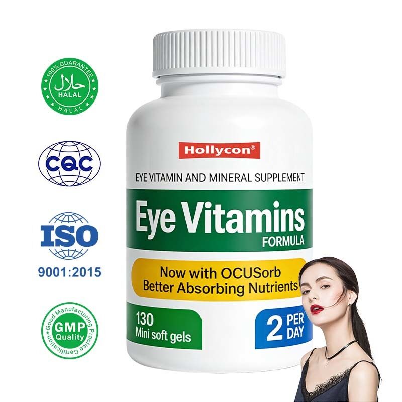 Luteína Direta de Fábrica Saúde Ocular Softgels Promover Saúde Ocular Cuidados Oculares Diários Suporte Ocular Suplemento Dietético