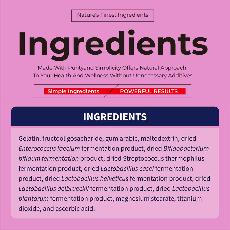OEM Melhorar a saúde intestinal Digestão Cães Vitaminas e suplementos Suplemento de saúde para gatos e cães Probióticos para animais de estimação cápsulas