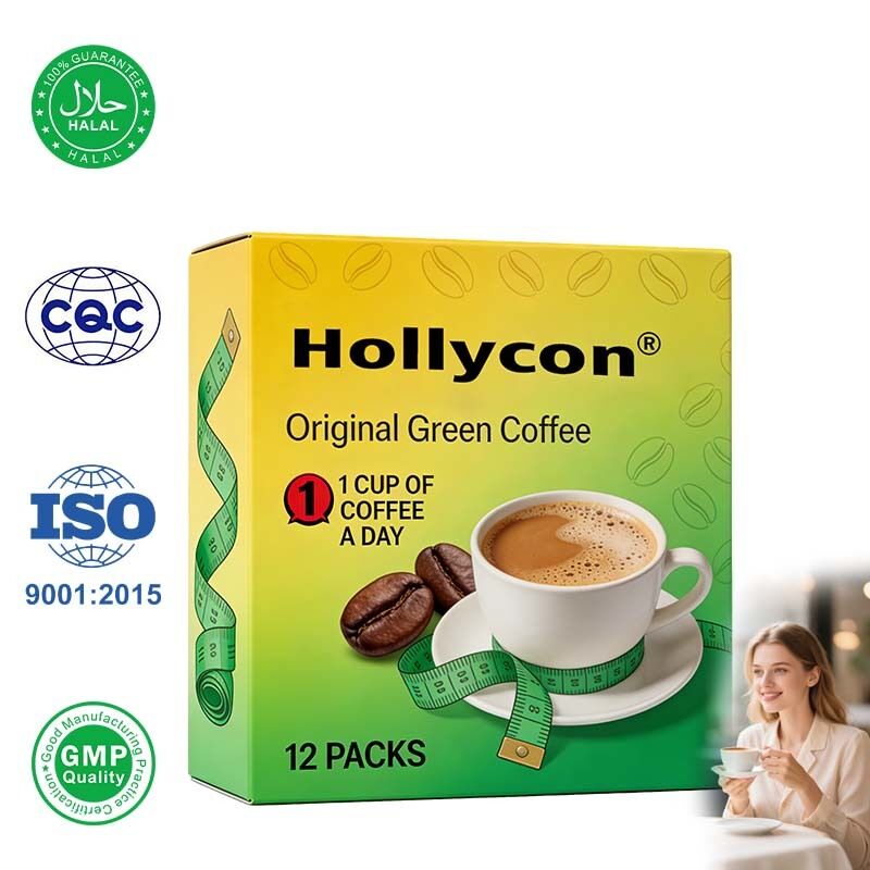 OEM ODM Premium Gestão de Peso Suporte ao Metabolismo Suplemento Dietético em Botelhas Pó de Café Verde