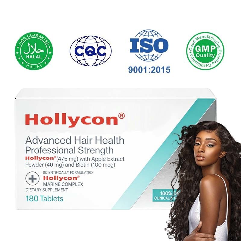 Vitaminas e suplementos de marca própria para o crescimento do cabelo para nutrir cabelos finos, fortalecer cabelos fracos e melhorar o crescimento do cabelo