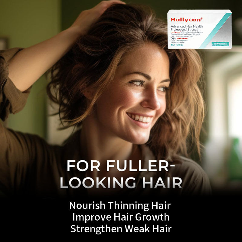 Vitaminas e suplementos de marca própria para o crescimento do cabelo para nutrir cabelos finos, fortalecer cabelos fracos e melhorar o crescimento do cabelo