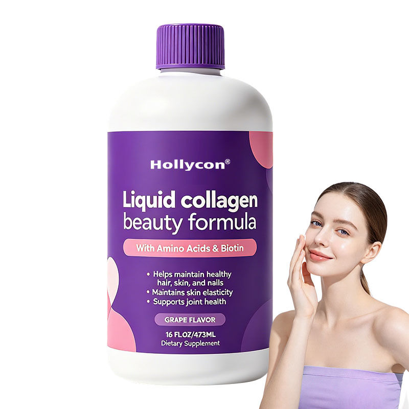 Bebida de colágeno facilmente absorvida com nutrição suave multi-ângulo em forma líquida pronta para beber