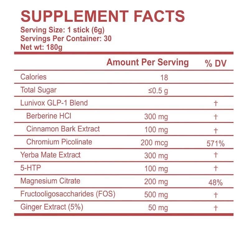 Berberine & Yerba Mate Herbal Drink Mix Powder para cuidados intestinais suaves Suplemento de bem-estar intestinal com marca privada