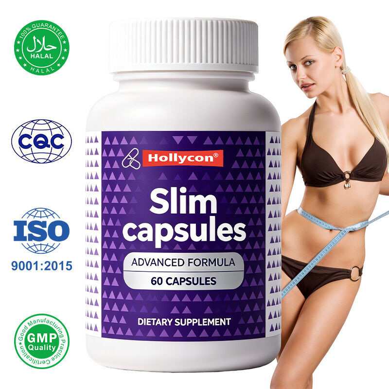 Cápsulas de mistura de ervas multibotânicas de nutrição suave para o corpo inteiro com 60 cápsulas por frasco e marca própria personalizável