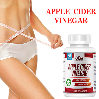 Tabuletas feitas sob encomenda de Logo Apple Vinegar Cider Gummies para a queimadura gorda