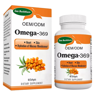 Suplemento feito sob encomenda a Softgels da ômega 3 de Epa do espinheiro cerval de mar para a imunidade de impulso