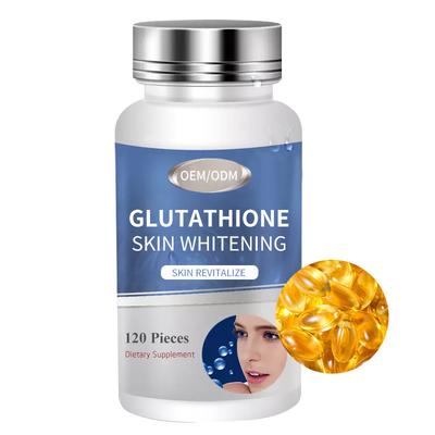 A glutatione original do ODM marca comprimidos para a iluminação da pele