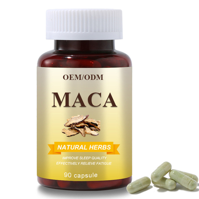 A raiz orgânica de Maca do realce dos homens encerra o comprimido de Maca para a fertilidade